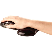 Naslon za zapešće FELLOWES Crystal Gel Mini, crni