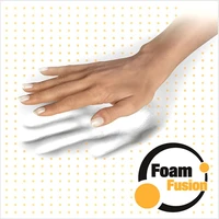 Naslon za zapešće tipkovnice FELLOWES PlushTouch, crni