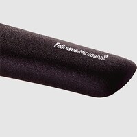 Naslon za zapešće tipkovnice FELLOWES PlushTouch, crni