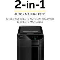 Uništavač papira FELLOWES AutoMax 550C, unakrsno rezanje