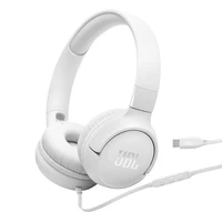 Slušalice JBL Tune 520 USB-C, žične, bijele
