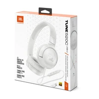 Slušalice JBL Tune 520 USB-C, žične, bijele