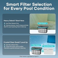 Robotski usisavač za bazen AIPER Scuba X1, baterijski