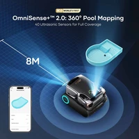 Robotski usisavač za bazen AIPER Scuba X1 Pro Max, baterijski