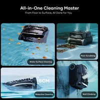 Robotski usisavač za bazen AIPER Scuba X1 Pro Max, baterijski