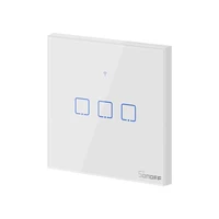 Pametni zidni prekidač SONOFF T0EU3C-TX, trostruki, Wi-Fi
