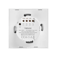 Pametni zidni prekidač SONOFF T0EU3C-TX, trostruki, Wi-Fi