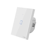 Pametni zidni prekidač SONOFF T1EU1C-TX, jednostruki, Wi-Fi + RF433
