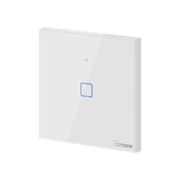 Pametni zidni prekidač SONOFF T1EU1C-TX, jednostruki, Wi-Fi + RF433