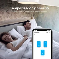 Pametni zidni prekidač SONOFF T1EU2C-TX, Wi-Fi + RF433, dvostruki