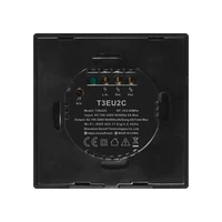Pametni zidni prekidač SONOFF T3EU2C-TX, dvostruki, Wi-Fi