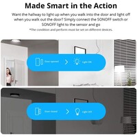 Senzor za vrata i prozore SONOFF DW2, Wi-Fi