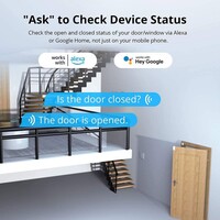 Senzor za vrata i prozore SONOFF DW2, Wi-Fi