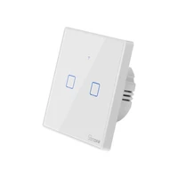 Pametni zidni prekidač SONOFF T2EU2C-TX, Wi-Fi + RF433, dvostruki
