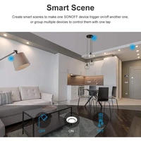 Pametni zidni prekidač SONOFF T2EU2C-TX, Wi-Fi + RF433, dvostruki