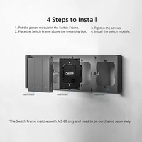 Okvir za prekidače SONOFF M5-80, dvostruki