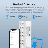 Pametni Wi-Fi prekidač SONOFF SPM-MAIN, mjerenje potrošnje energije