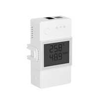 Pametni prekidač SONOFF THR320D, sa senzorom temperature i vlage, LCD, Alexa/Google Home/IFTTT, 20A max.
