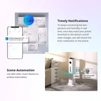 Pametni prekidač SONOFF THR320D, sa senzorom temperature i vlage, LCD, Alexa/Google Home/IFTTT, 20A max.