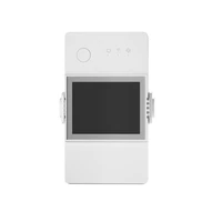 Pametni prekidač SONOFF THR320D, sa senzorom temperature i vlage, LCD, Alexa/Google Home/IFTTT, 20A max.