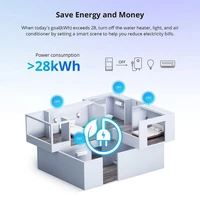 Pametni prekidač SONOFF POWR316D, s LCD mjeračem potrošnje, Alexa/Google Home, 16A