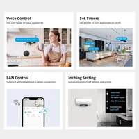 Pametni prekidač SONOFF POWR316D, s LCD mjeračem potrošnje, Alexa/Google Home, 16A
