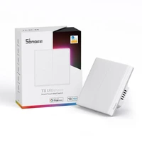 Zidni prekidač SONOFF TX Ultimate RGB, dvostruki, Wi-Fi