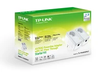 Powerline komplet TP-LINK TL-PA4010P KIT, AV600, s utičnicom