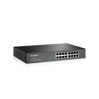Switch TP-LINK TL-SF1016DS, 16-portni, Rackmount, 100Mbps