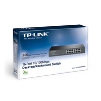 Switch TP-LINK TL-SF1016DS, 16-portni, Rackmount, 100Mbps