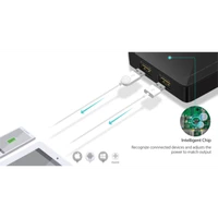 USB hub TP-LINK UH720, 7-portni, USB 3.0, s 2x punjača 5V/2.4A
