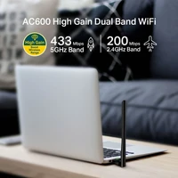 USB adapter TP-LINK Archer T2U PLUS, 600Mbps, Dual-Band, bežični