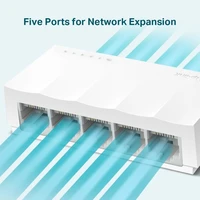 Switch TP-LINK LS1005, 5-portni, 100Mbps