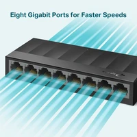 Switch TP-LINK LS1008G, 8-portni, Gigabit