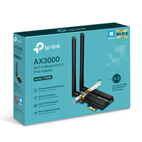 Adapter TP-LINK AX3000 Wi-Fi 6, Bluetooth 5.0, PCIe
