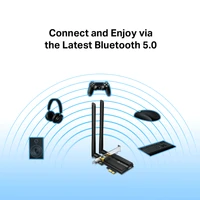 Adapter TP-LINK AX3000 Wi-Fi 6, Bluetooth 5.0, PCIe