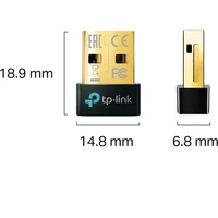 Bluetooth adapter TP-LINK UB500, 5.0, Nano, USB