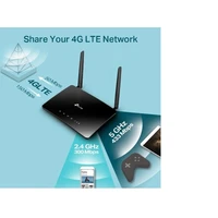 Router TP-LINK Archer MR400, AC1200, Wireless, Dual-Band, 4G LTE, SIM