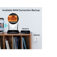 Router TP-LINK Archer MR400, AC1200, Wireless, Dual-Band, 4G LTE, SIM