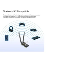 Adapter TP-LINK AX3000 Wi-Fi 6, Bluetooth 5.2, PCIe