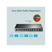 Switch TP-LINK TL-SG1210MP, 10-portni, Gigabit, 8x PoE+