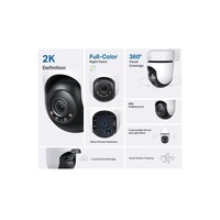 Sigurnosna kamera TP-LINK Tapo C510W, 2K (2304×1296px), 360°, vanjska, WiFi, Pan/Tilt