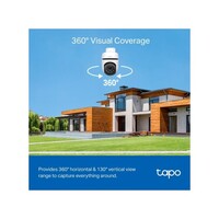 Sigurnosna kamera TP-LINK Tapo C510W, 2K (2304×1296px), 360°, vanjska, WiFi, Pan/Tilt
