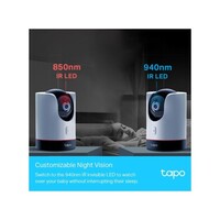 Sigurnosna kamera TP-LINK Tapo C225, 2K QHD, 2560×1440px, WiFi AI