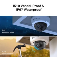 Mrežna kamera TP-LINK VIGI 4MP kupolasta, IR, do 2560×1440 H.265+ 30fps