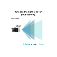 Mrežna kamera TP-LINK VIGI 4MP cijevna, IR, do 2560×1440 H.265+ 30fps