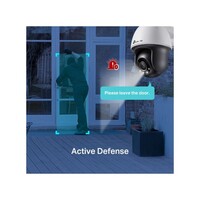 Sigurnosna kamera TP-LINK VIGI, 4MP, vanjska, Full-Color, Wi-Fi, pomicanje/naginjanje (do 2560x1440 H.265+ 30fps)