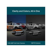 Sigurnosna kamera TP-LINK VIGI, 4MP, vanjska, Full-Color, Wi-Fi, pomicanje/naginjanje (do 2560x1440 H.265+ 30fps)