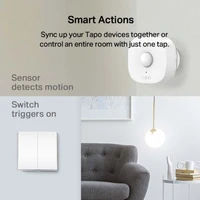 Pametni zidni prekidač TP-LINK Tapo S220, 2-gang, 1-way