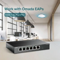 Switch TP-LINK TL-SF1005P, 6-portni, 10/100Mbps, sa 4x PoE+ portova